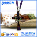 Collier pendentif croix strass de marque personnalisée pour promotion religieuse